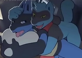 Lucario x riolu