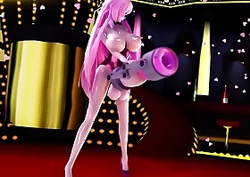 3D MMD Luka Megurine futanari Dance