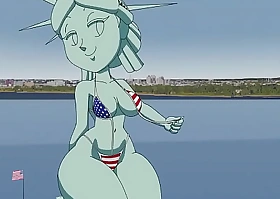 Statue of Personnel xxx Tansau (Porn Animation, 18 )