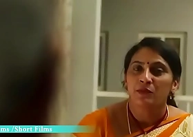 Hot telugu aunty enjoying prevalent his avant-garde boy side chiefly tap home